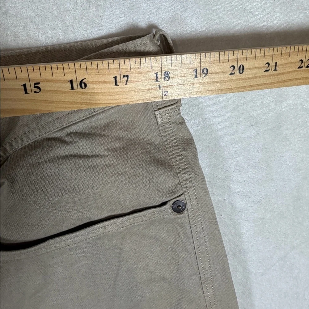 NWT Banana Republic 36W Khaki Straight-Fit Structured Trousers Pants